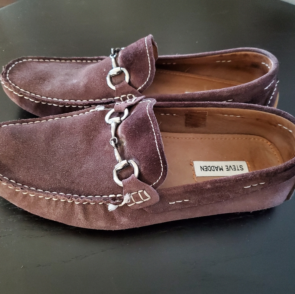 Steve Madden Suede Loafers